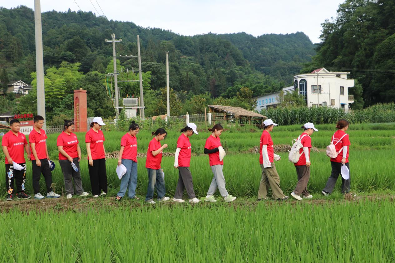 图为实践队员在走访老党员的路上。 张冰鑫 供图